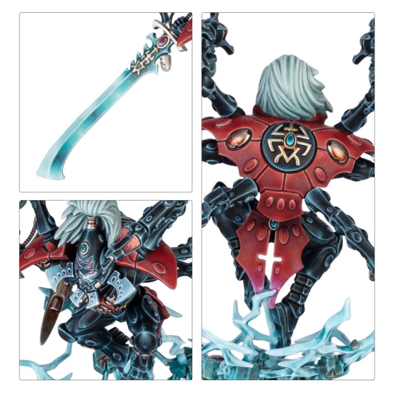 Aeldari: Feniksowy Lord Lhykhis – Mistrzyni Warp Spiders | Warhammer 40k